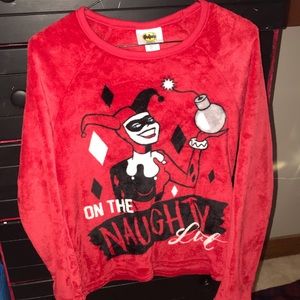 Harley Quinn PJ Top